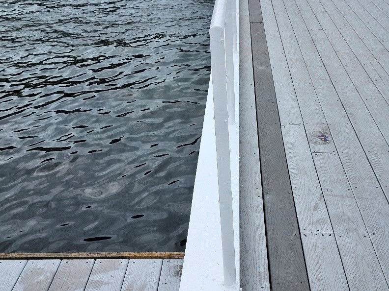 Vapour Blasting and Epoxy Painting Restore RCYC Jetty - 2