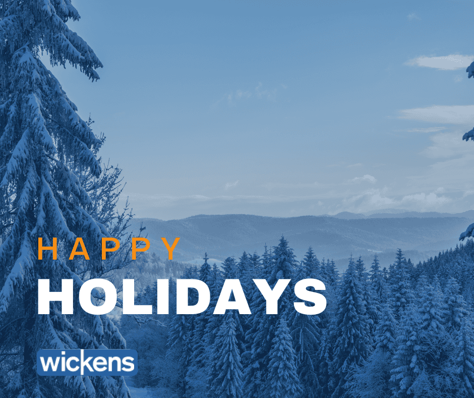 Happy Holidays from Wickens Dry Ice Blasting