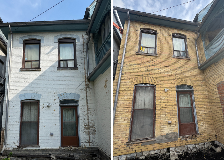 Case Study: Safe Lead Paint Removal and Brick Restoration